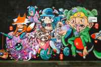Art Graffiti #2 - Wall calendar printed on premium quality  paper.
