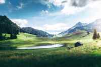 Landscapes Mountains- Wall calendar printed on premium quality  paper.