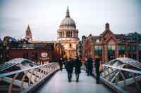 London - A wall calendar printed on premium quality paper.