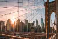 New York - A wall calendar printed on premium quality paper.