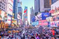 New York - A wall calendar printed on premium quality paper.
