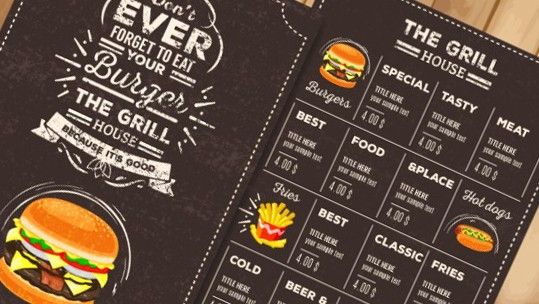 Menu printing: Menu printing Online printing: A4/A3/A2/A1, PDF, documents, posters, calendars, canvases, photos - Volume discounts are applied automatically for all FilePrint customers.